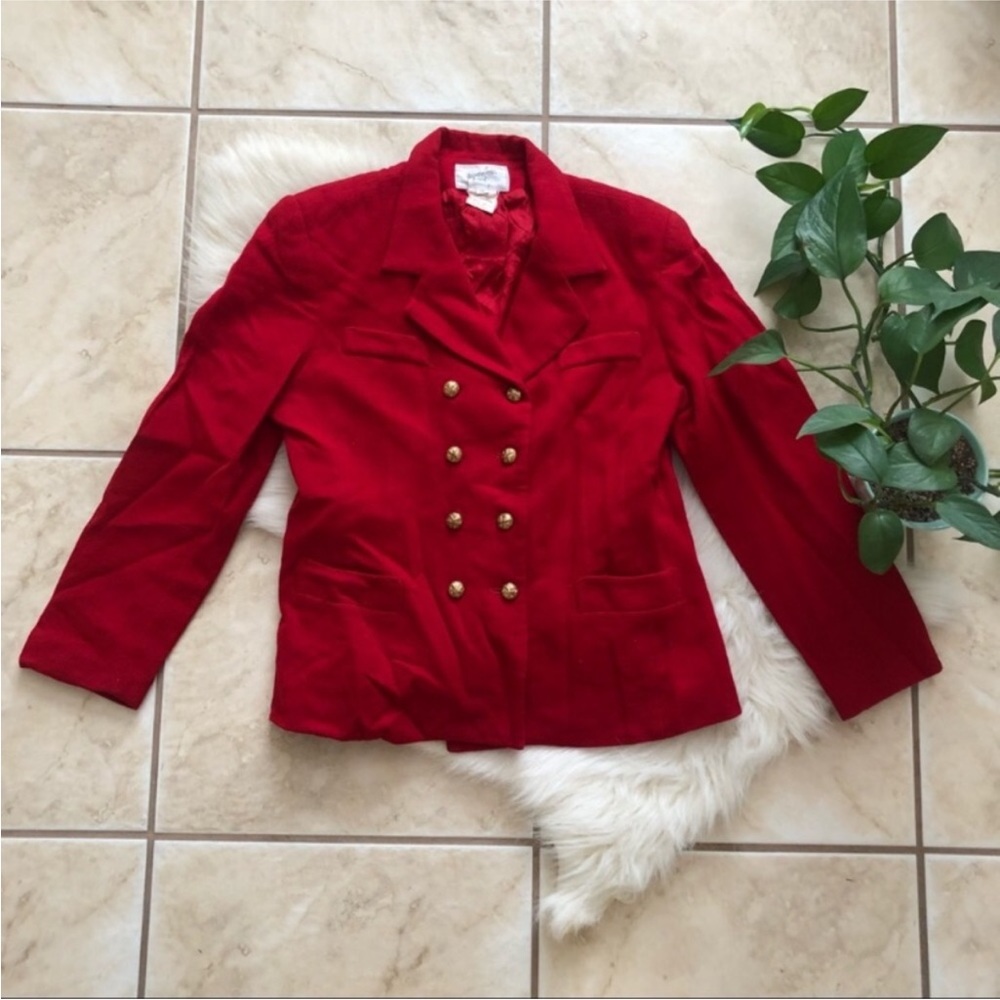 VTG Jacqueline Ferrar Wool Blazer - Picture 1 of 7